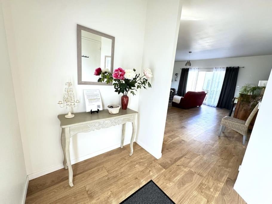 La Maison Bleue - Plain-Pied Proche Plages Et Caen Rosel Exterior foto