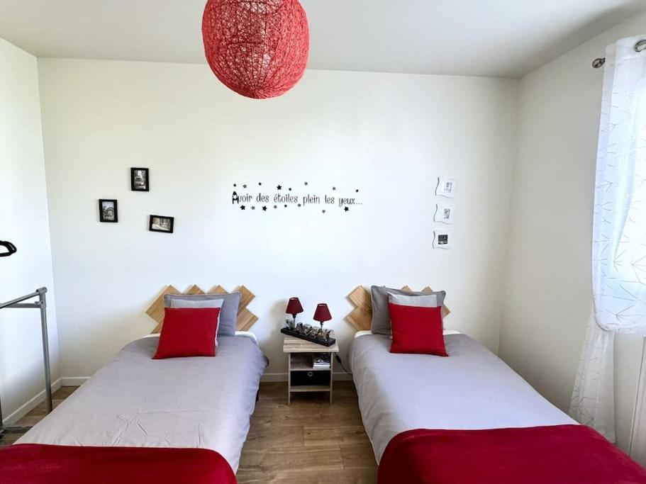 La Maison Bleue - Plain-Pied Proche Plages Et Caen Rosel Exterior foto
